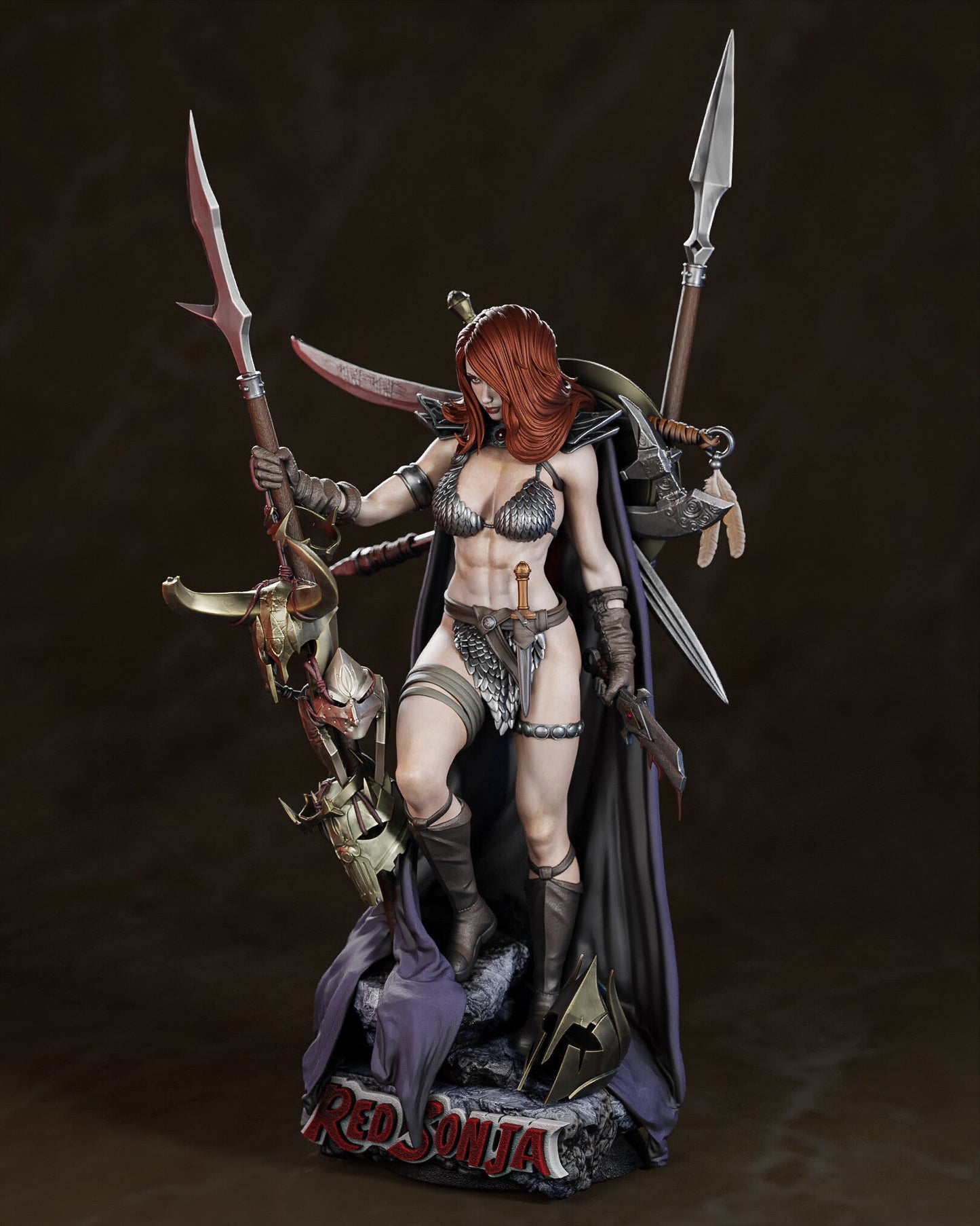 1342 Red Sonja - Marvel Comics - STL 3D Print Files