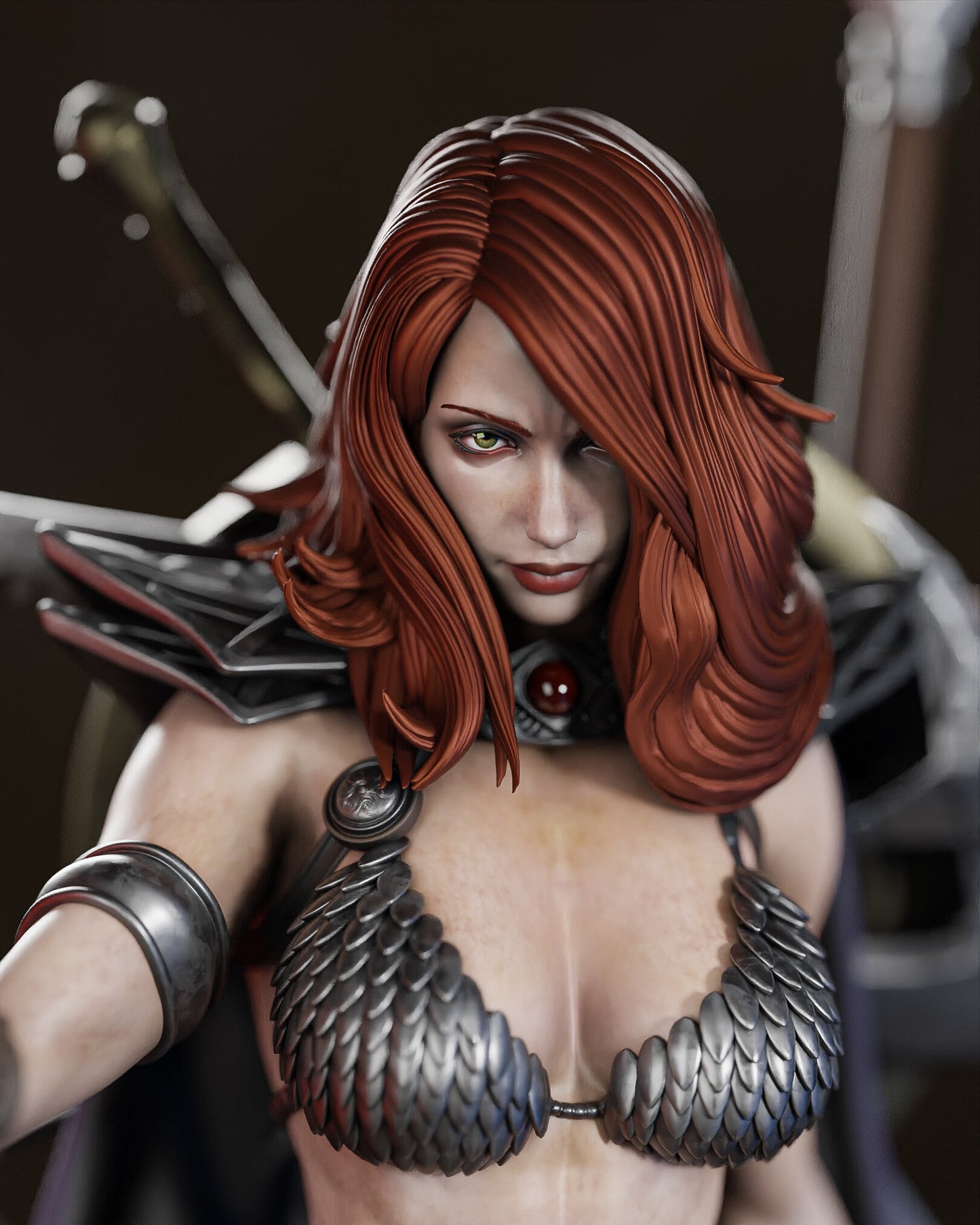 1342 Red Sonja - Marvel Comics - STL 3D Print Files