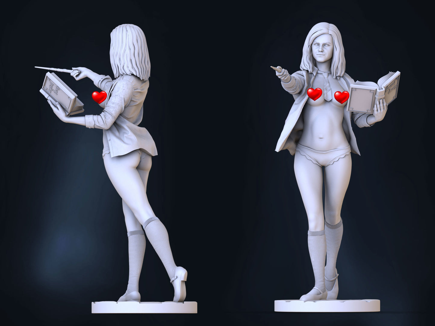 HERMIONE GRANGER NSFW - Harry Potter - STL 3D Print Files