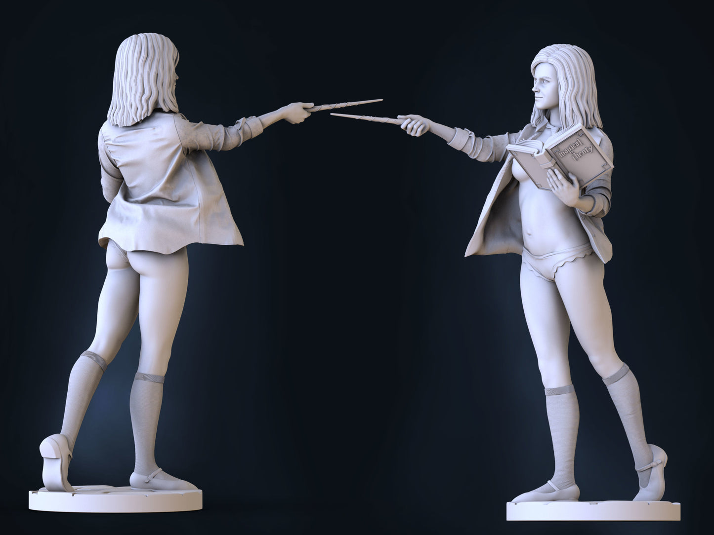 HERMIONE GRANGER NSFW - Harry Potter - STL 3D Print Files