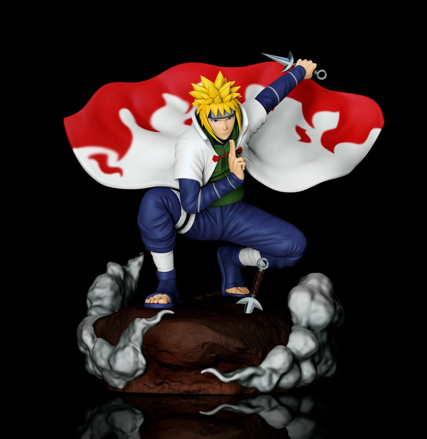 Minato Namikaze - Naruto - STL 3D Print Files