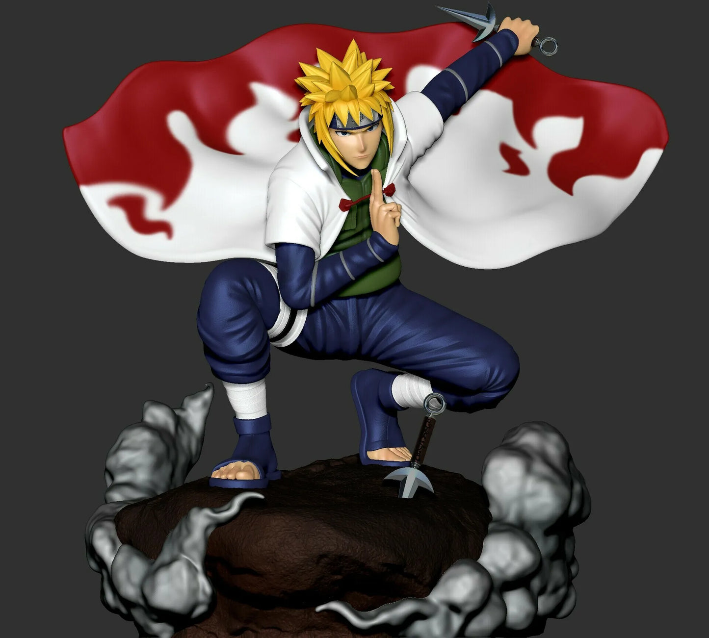 Minato Namikaze - Naruto - STL 3D Print Files