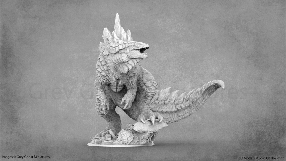 Godzilla - Gojira - STL 3D Print Files