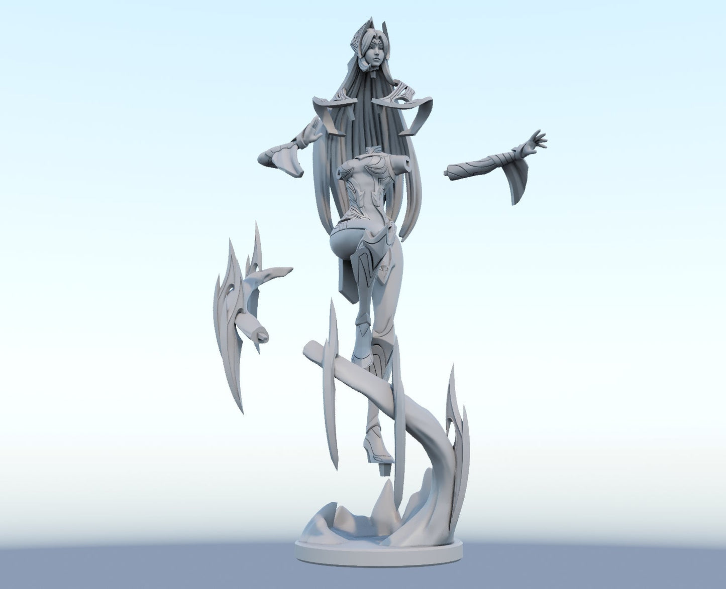 Irelia - League of Legends - STL 3D Print Files