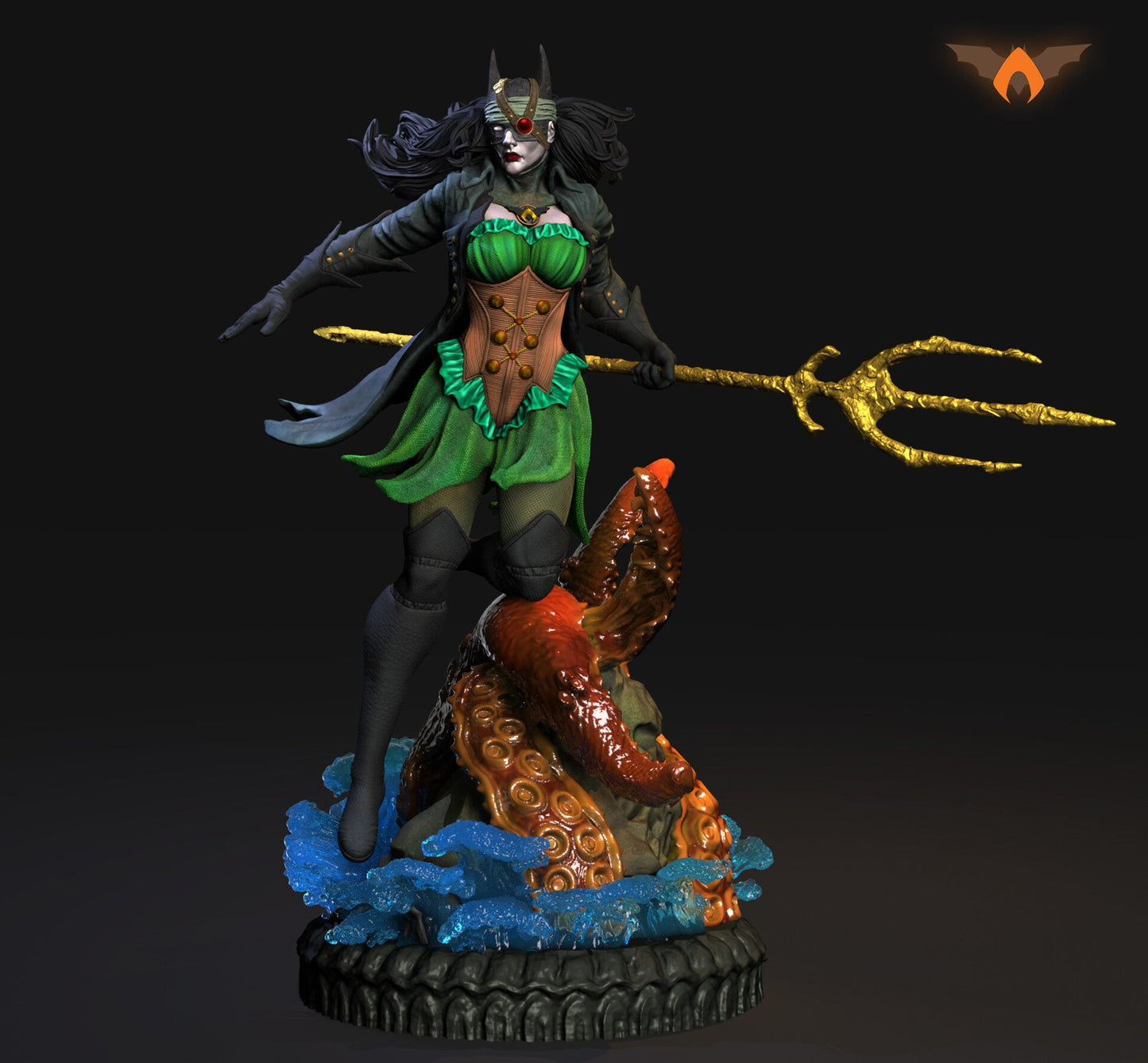 Batwoman - Drowned - Bryce Wayne - STL 3D Print Files