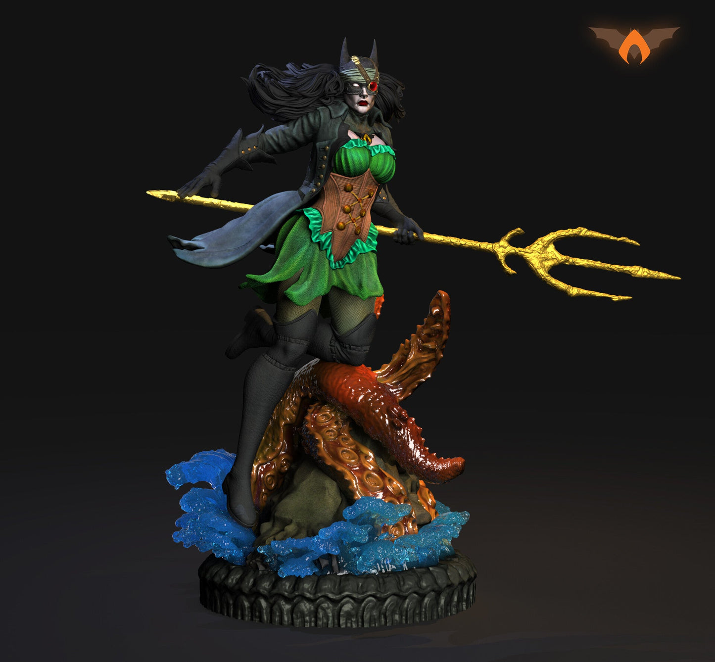 Batwoman - Drowned - Bryce Wayne - STL 3D Print Files