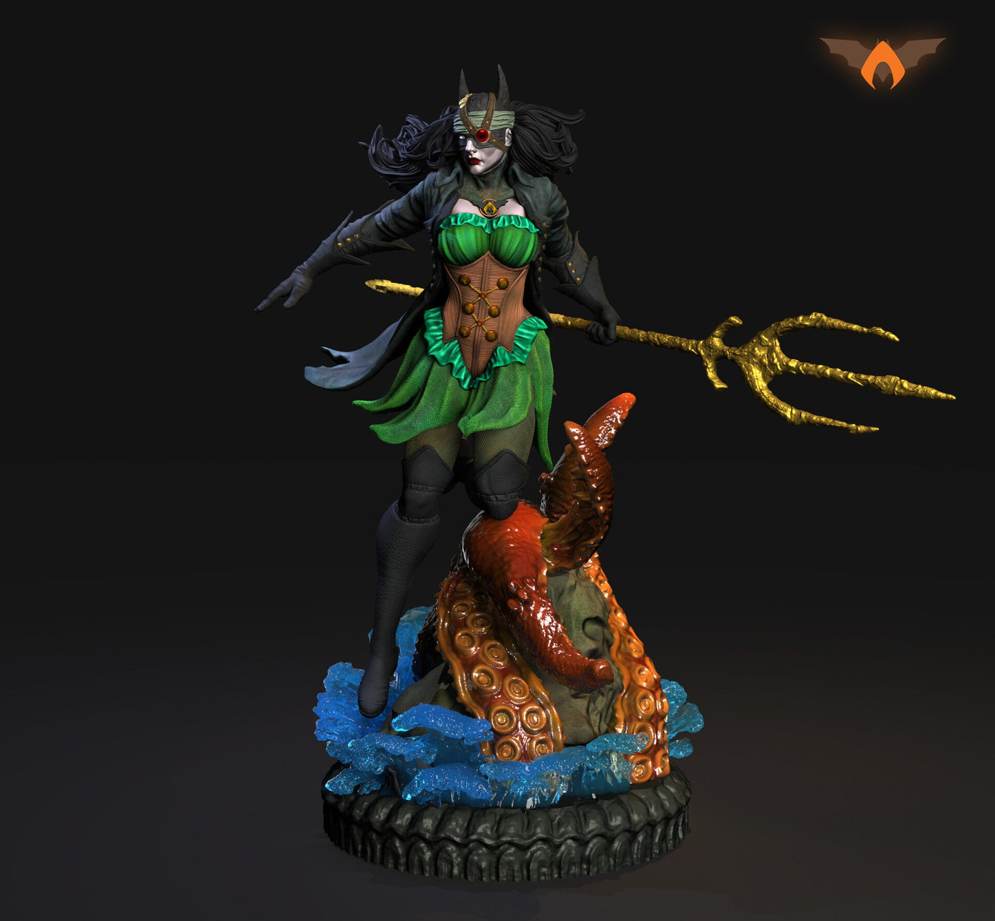 Batwoman - Drowned - Bryce Wayne - STL 3D Print Files