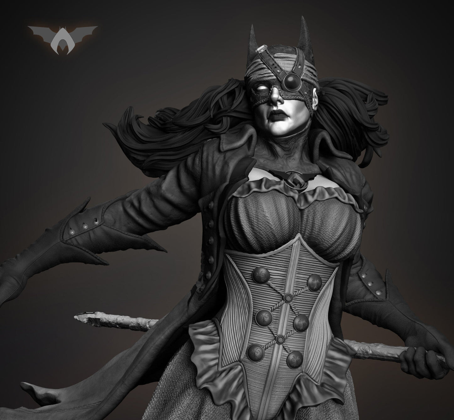 Batwoman - Drowned - Bryce Wayne - STL 3D Print Files