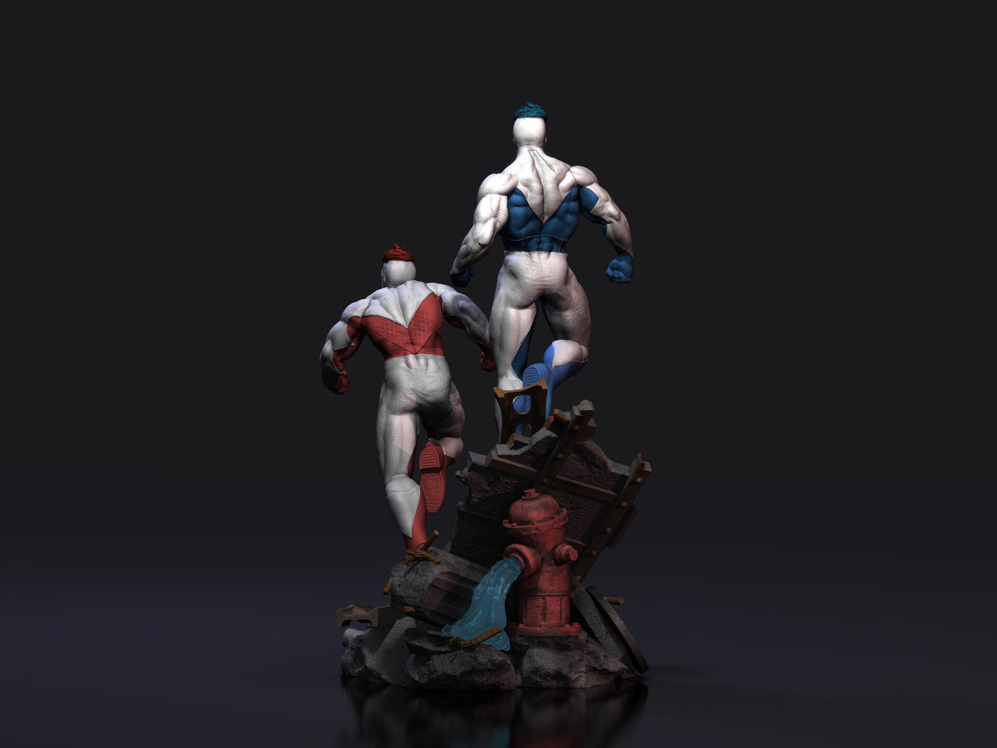 SUPERMAN RED AND BLUE - DC COMICS - STL 3D Print Files