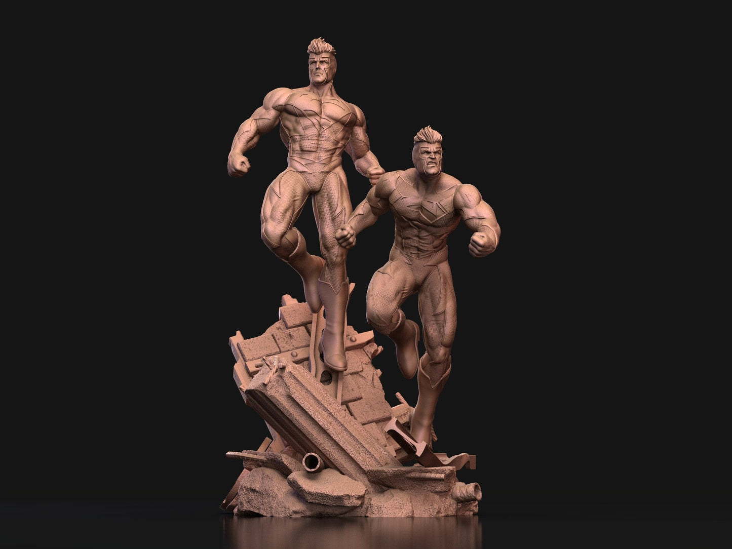 SUPERMAN RED AND BLUE - DC COMICS - STL 3D Print Files