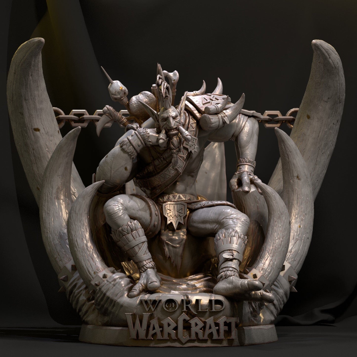 Vol'jin - World of Warcraft - STL 3D Print Files