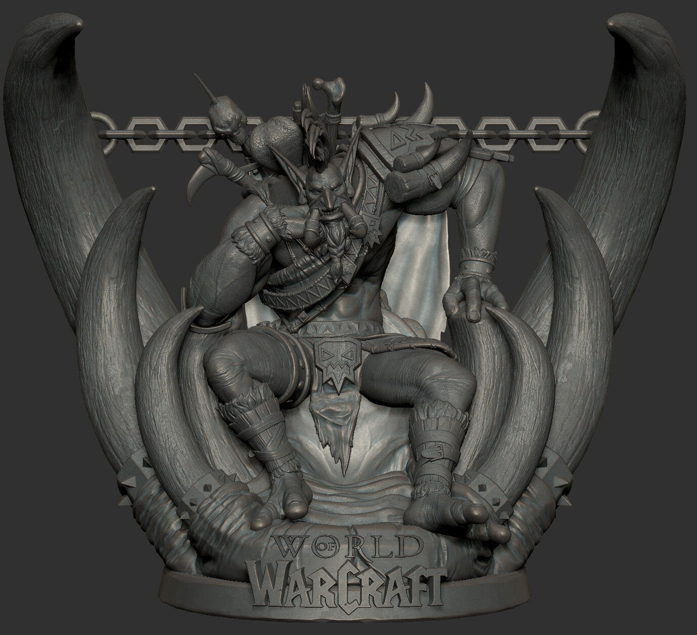 Vol'jin - World of Warcraft - STL 3D Print Files