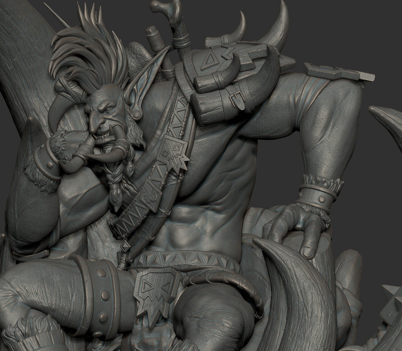 Vol'jin - World of Warcraft - STL 3D Print Files