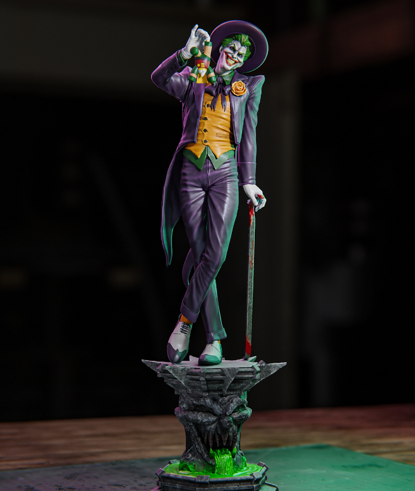 1276 Joker - DC Comics  - STL 3D Print Files