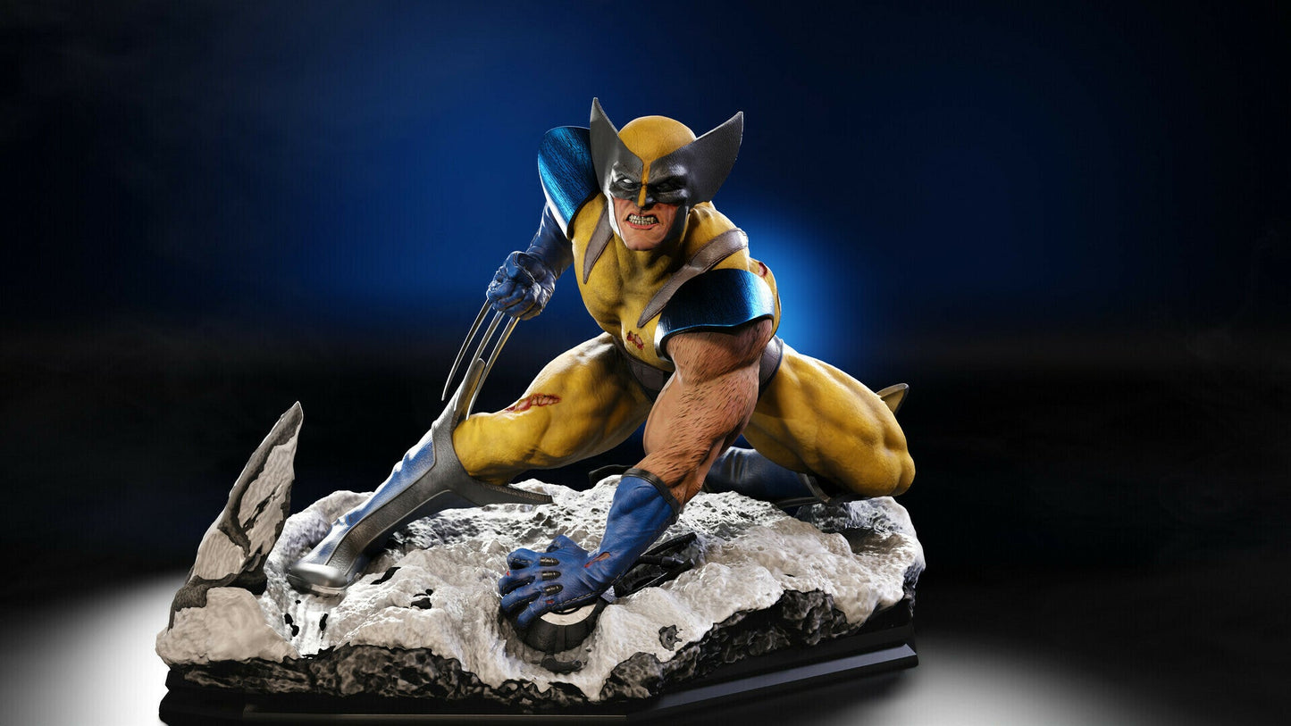 1505 Wolverine - X-MEN - STL 3D Print Files