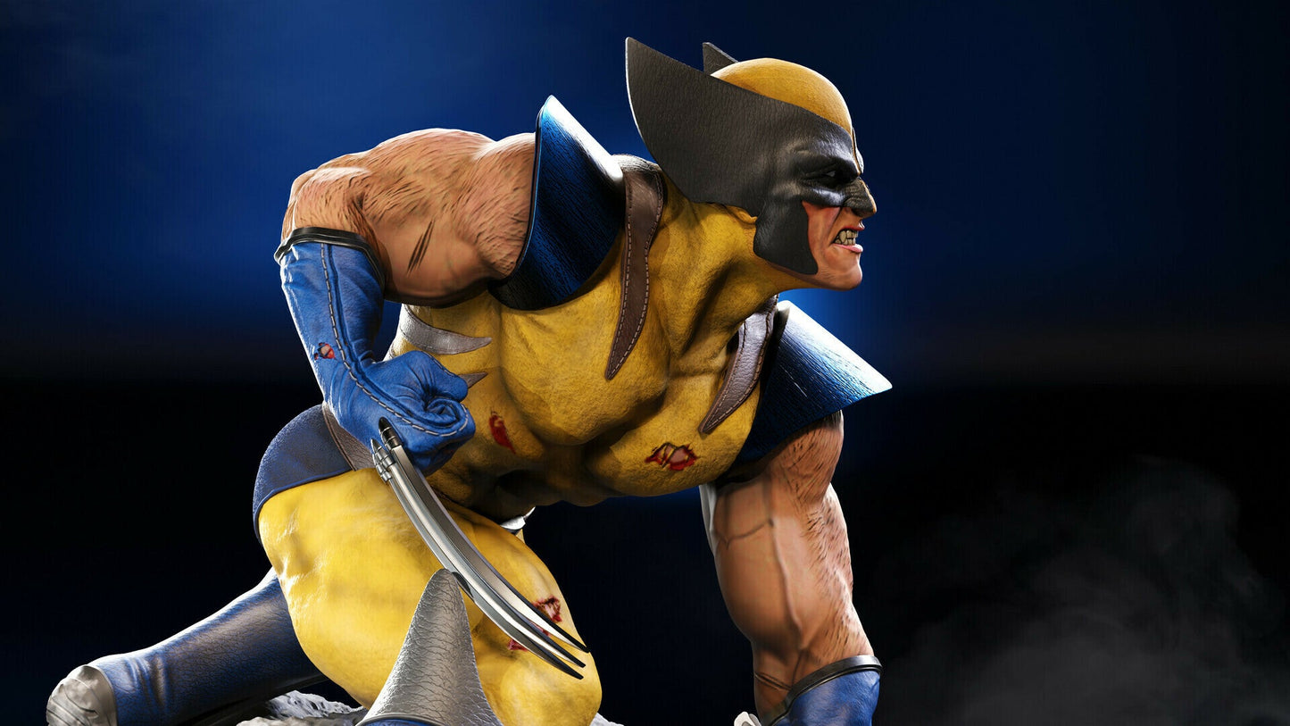 1505 Wolverine - X-MEN - STL 3D Print Files