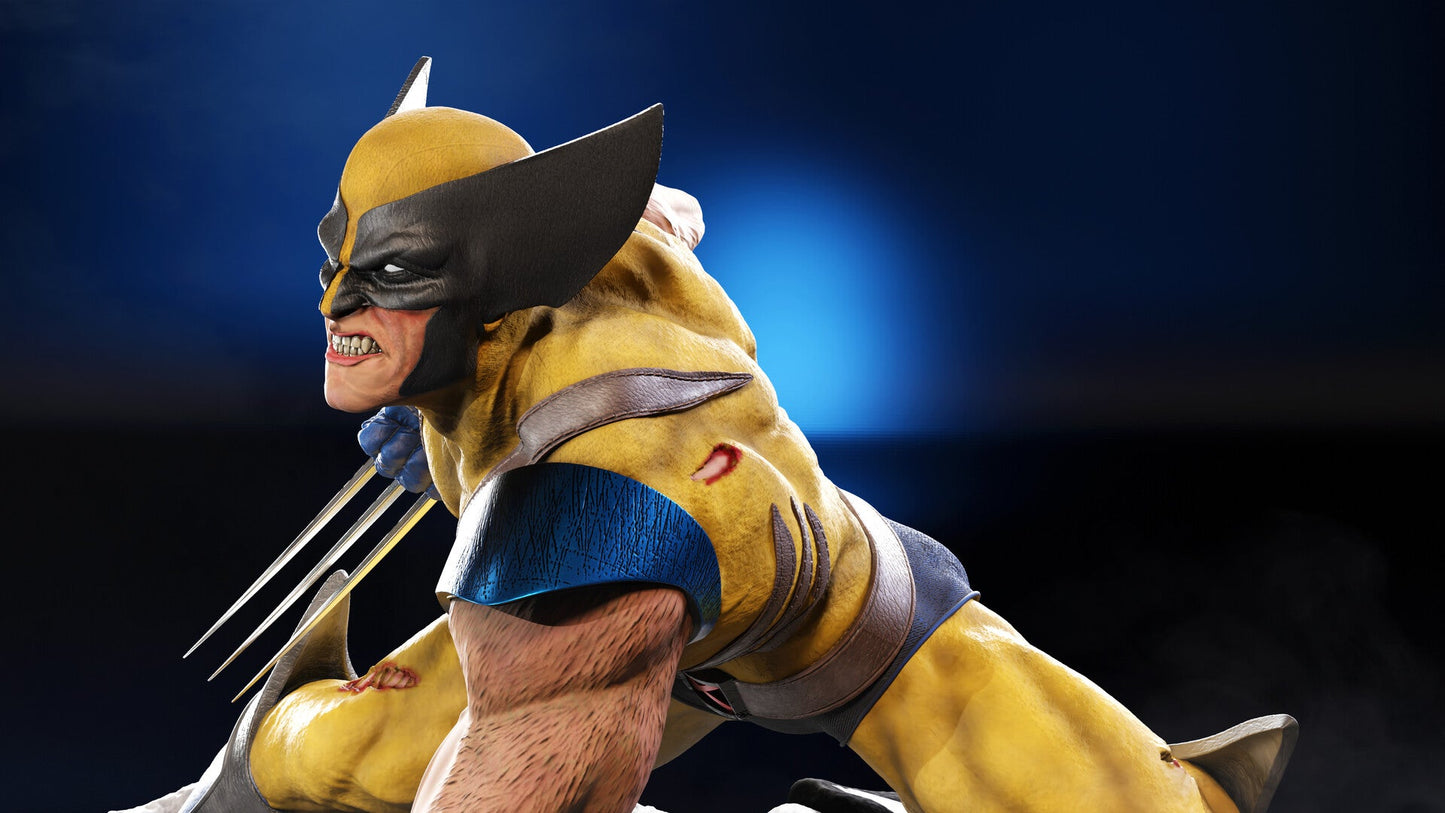 1505 Wolverine - X-MEN - STL 3D Print Files