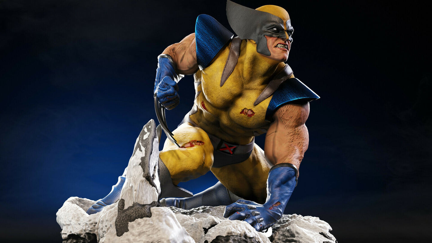 1505 Wolverine - X-MEN - STL 3D Print Files