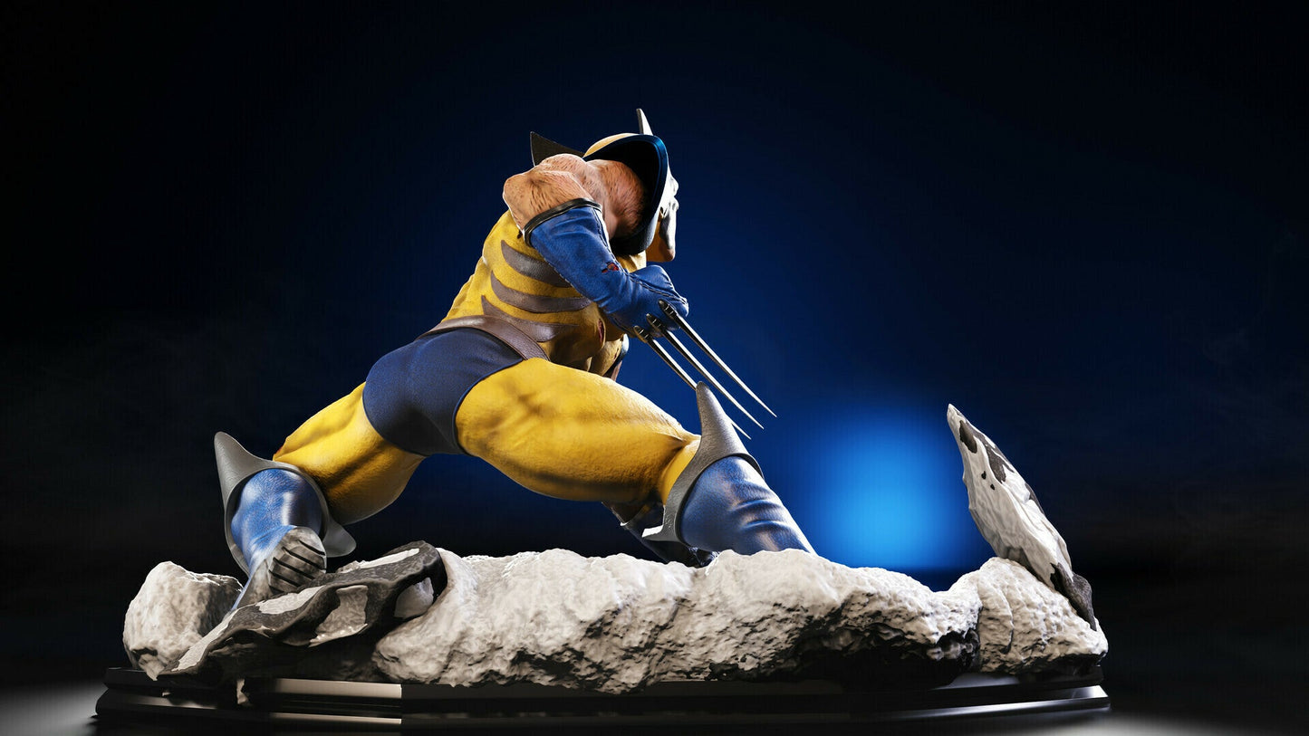 1505 Wolverine - X-MEN - STL 3D Print Files