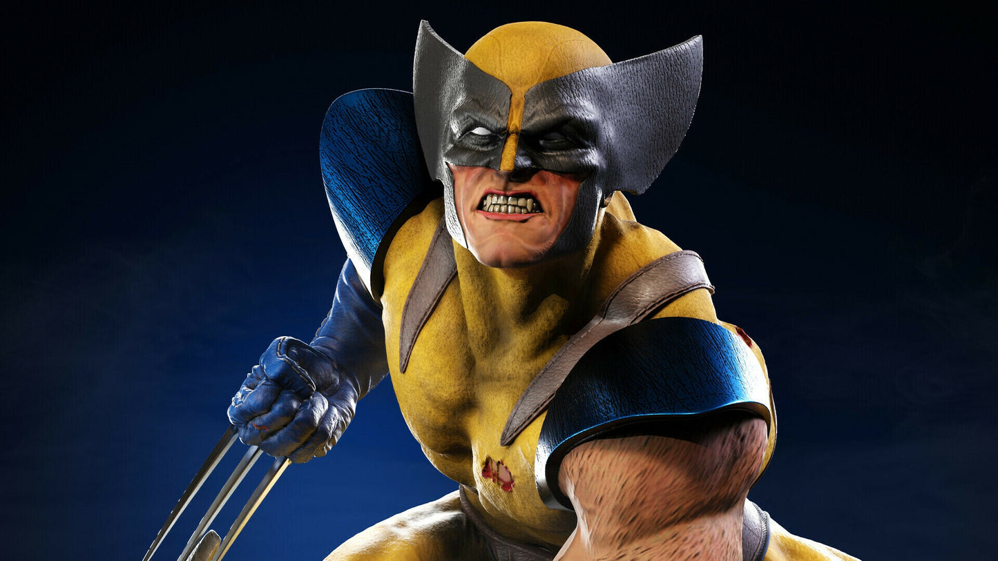 1505 Wolverine - X-MEN - STL 3D Print Files