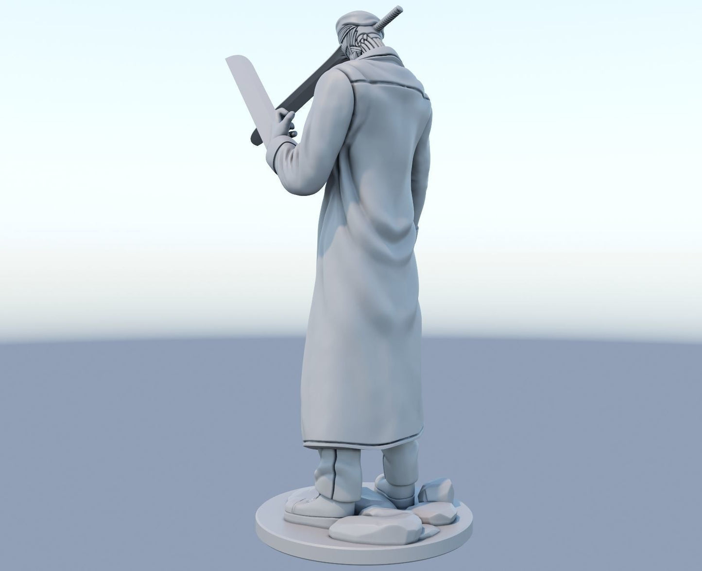 1849 Katana Man - Chainsaw Man - STL 3D Print Files