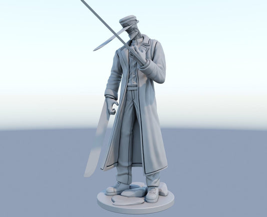 1849 Katana Man - Chainsaw Man - STL 3D Print Files