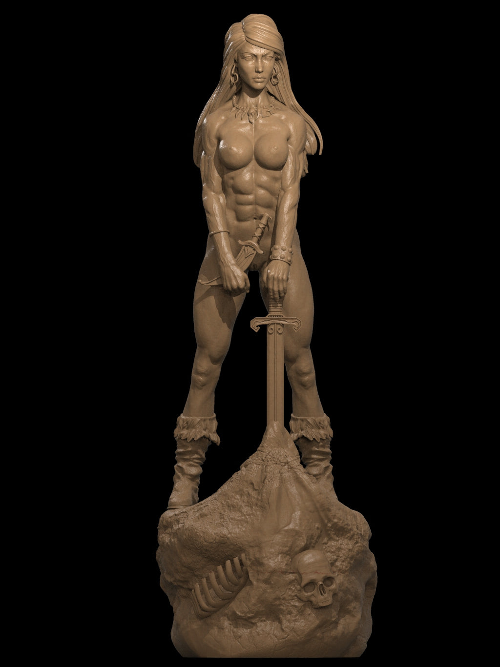 Female Conan NSFW - STL 3D Print Files