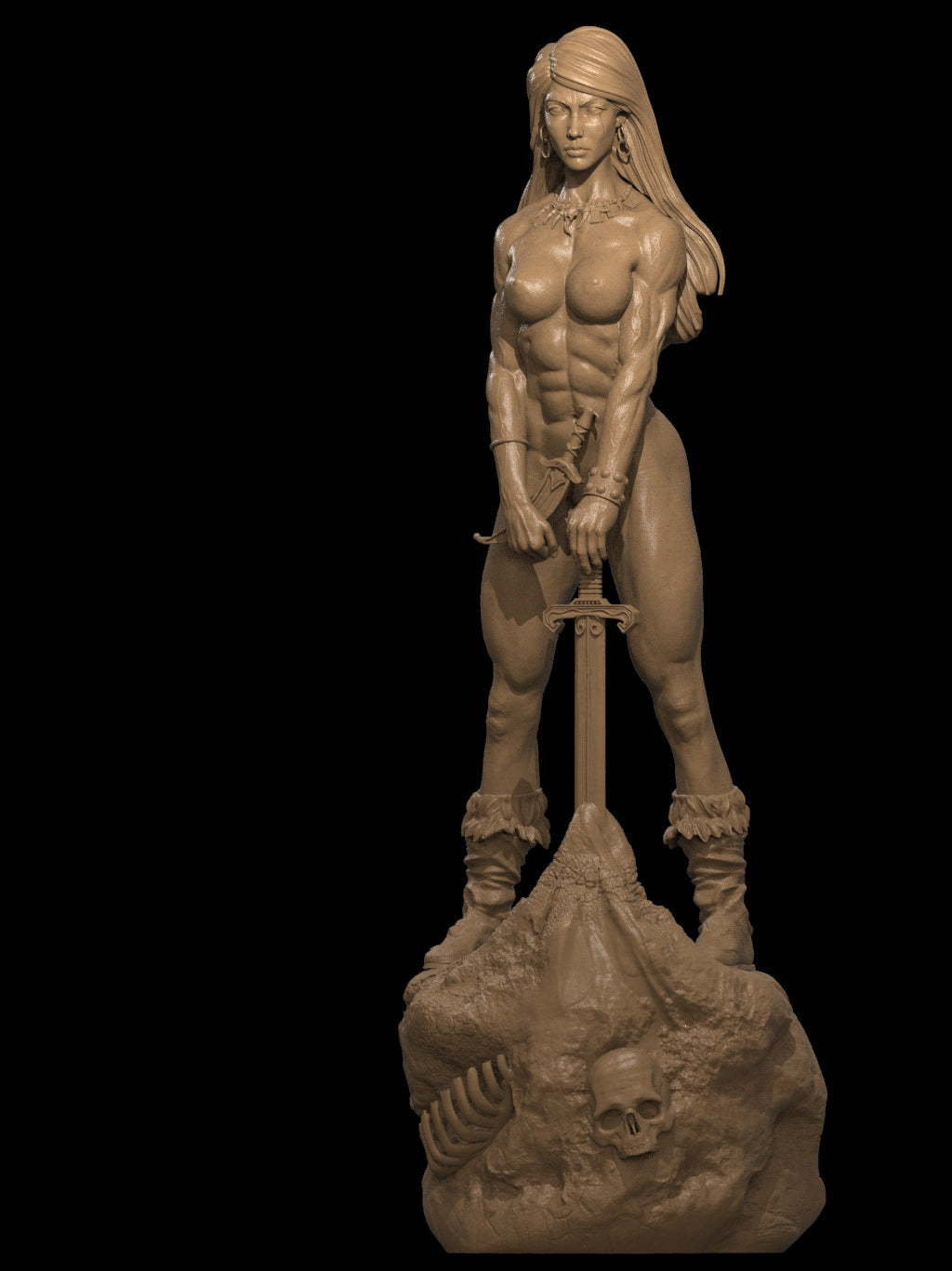 Female Conan NSFW - STL 3D Print Files