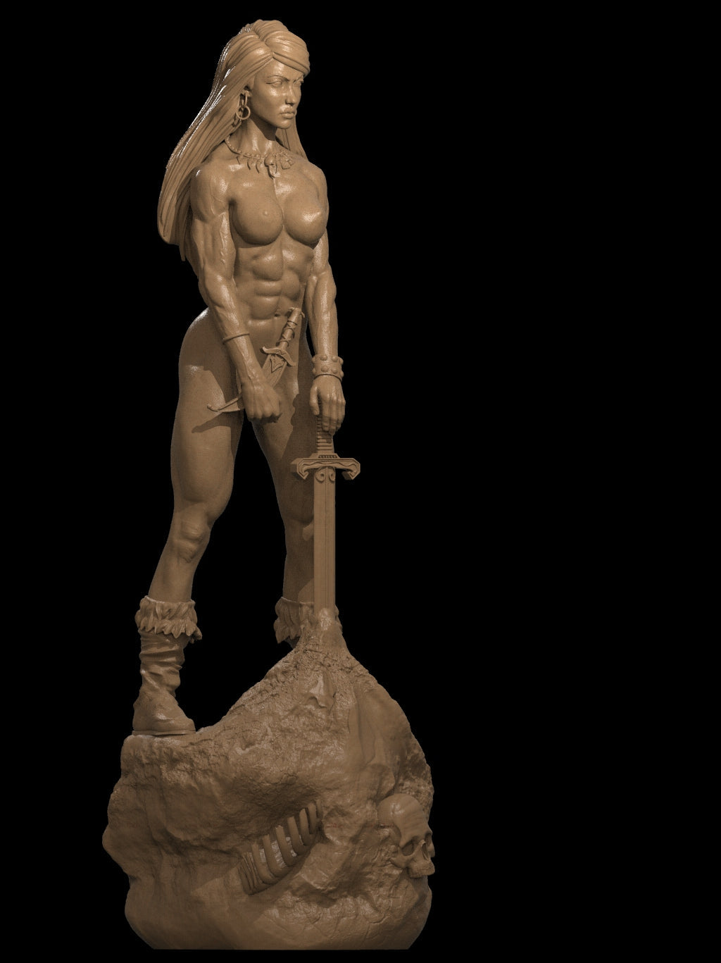 Female Conan NSFW - STL 3D Print Files