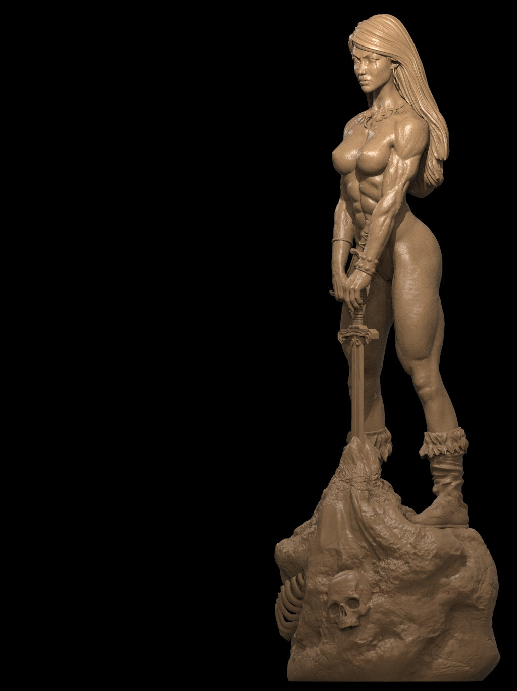 Female Conan NSFW - STL 3D Print Files