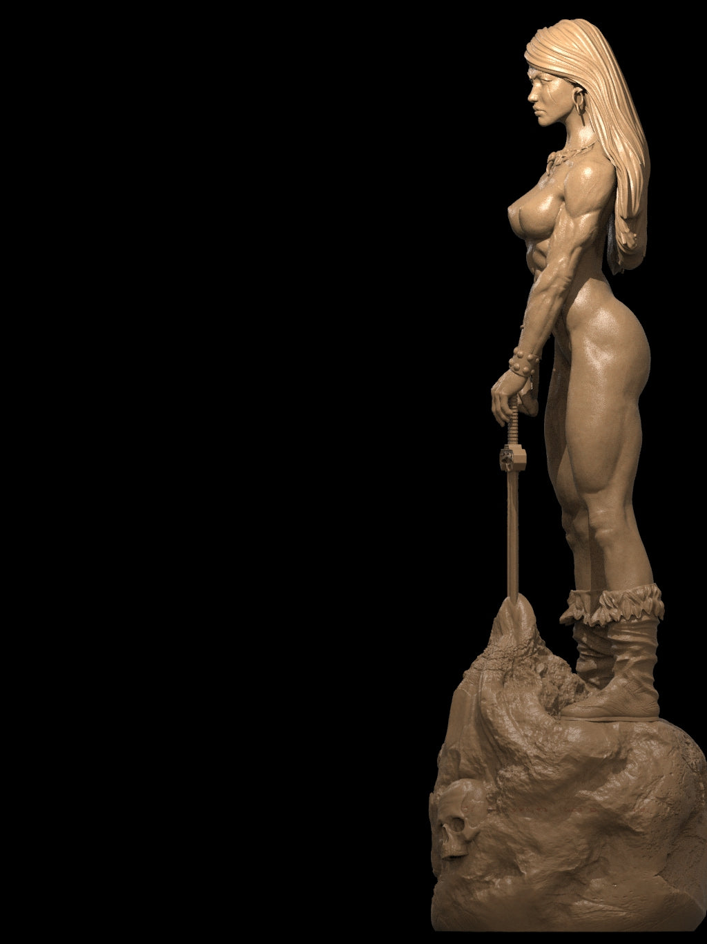 Female Conan NSFW - STL 3D Print Files