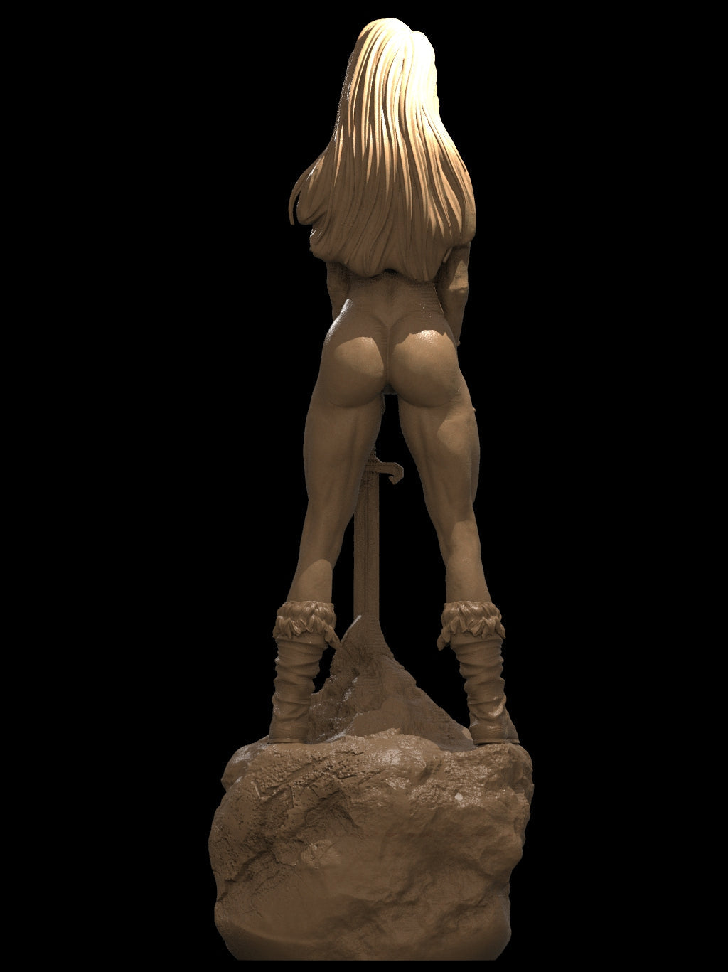 Female Conan NSFW - STL 3D Print Files