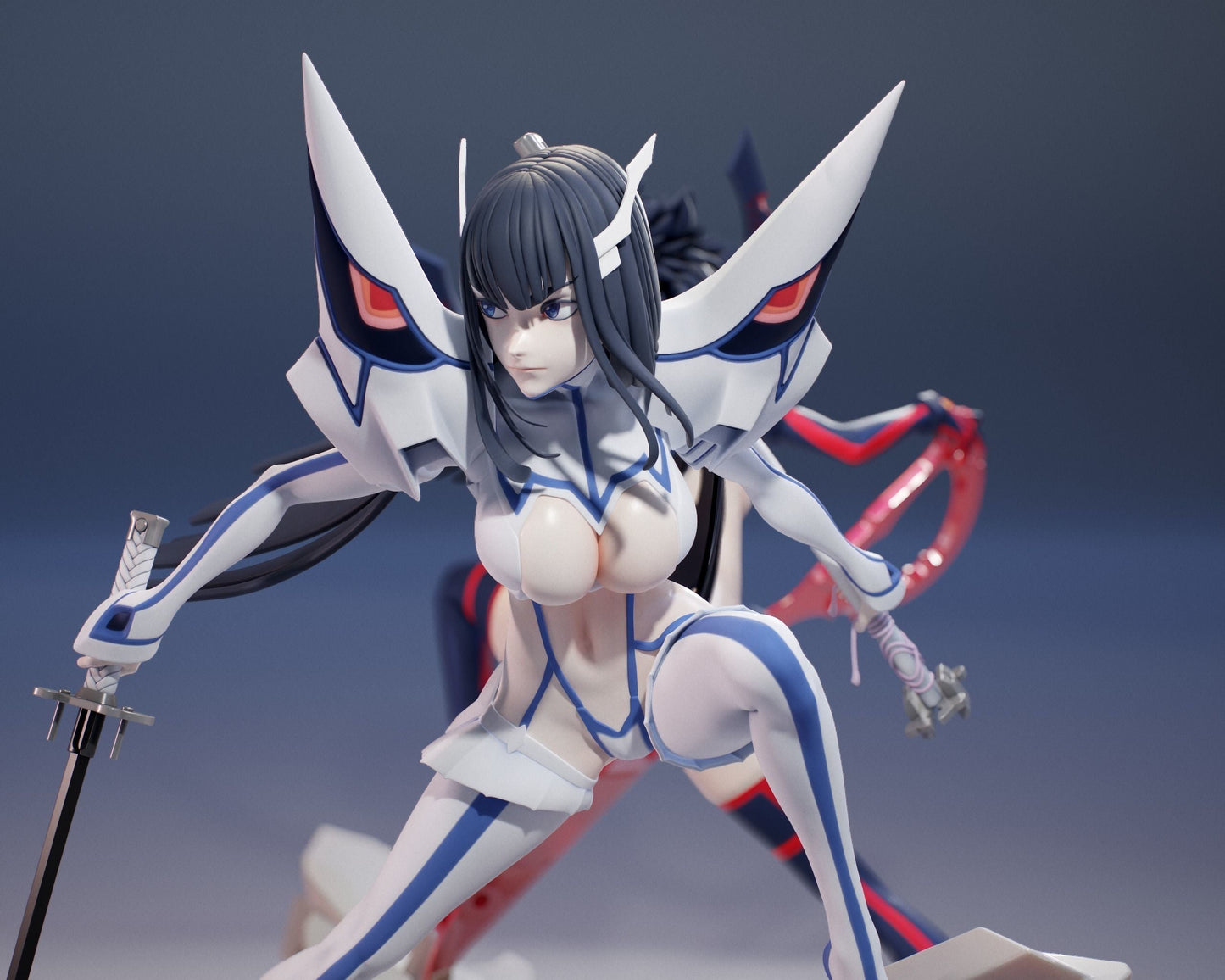 Satsuki and Ryuko - Kill la Kill - STL 3D Print Files