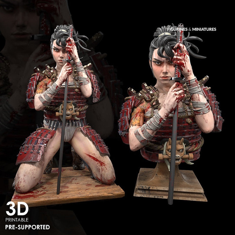 Kinjo Samurai - STL 3D Print Files