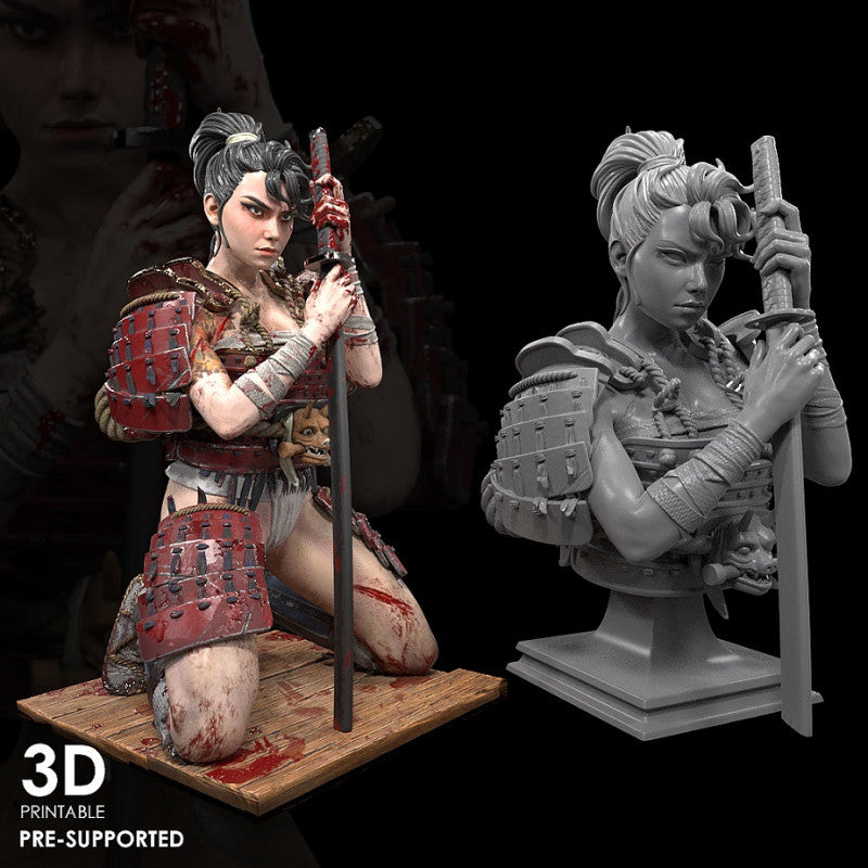 Kinjo Samurai - STL 3D Print Files