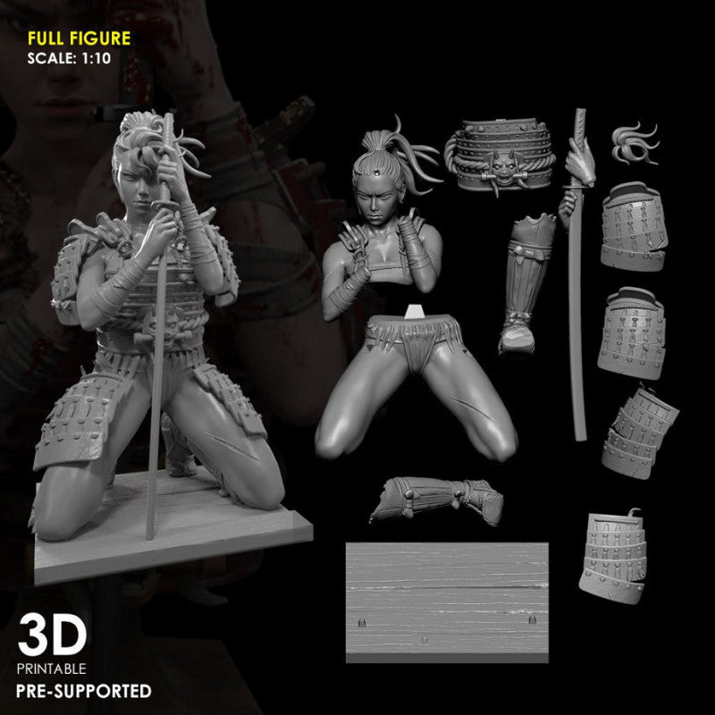 Kinjo Samurai - STL 3D Print Files