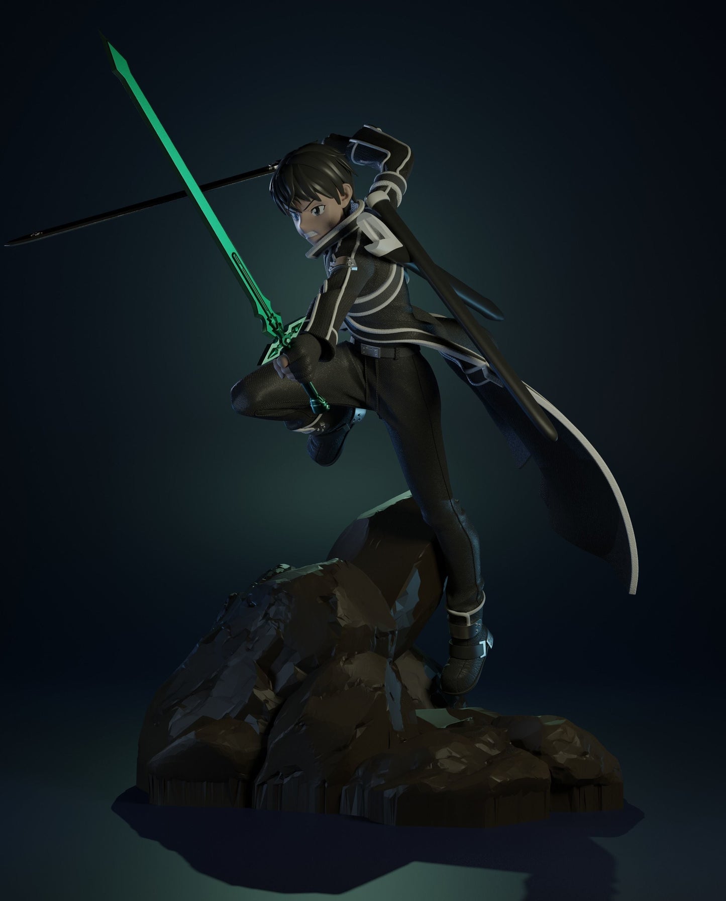 Kirito - Sword Art Online - STL 3D Print Files