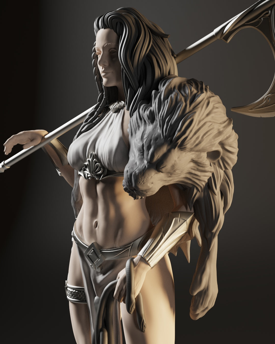 Lady Warrior NSFW  - STL 3D Print Files