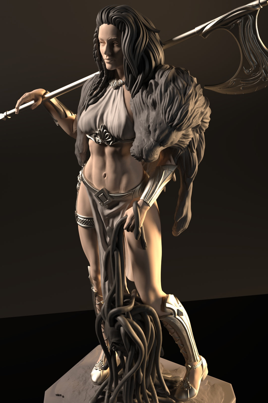 Lady Warrior NSFW  - STL 3D Print Files