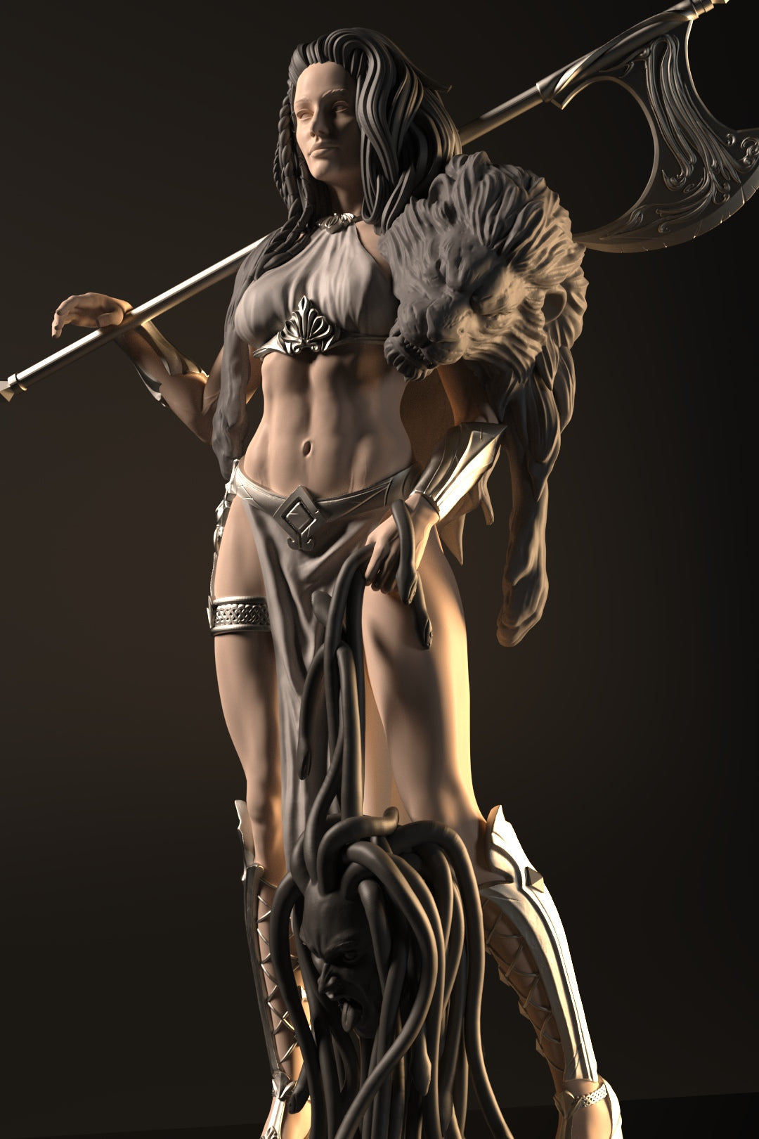 Lady Warrior NSFW  - STL 3D Print Files