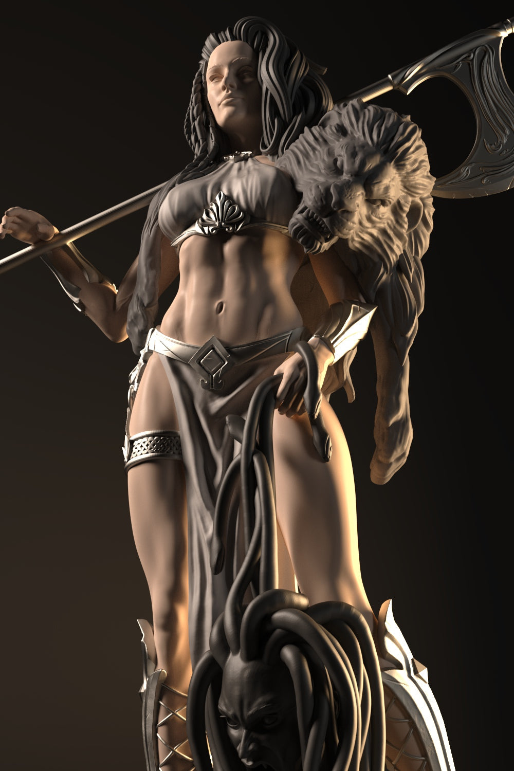 Lady Warrior NSFW  - STL 3D Print Files