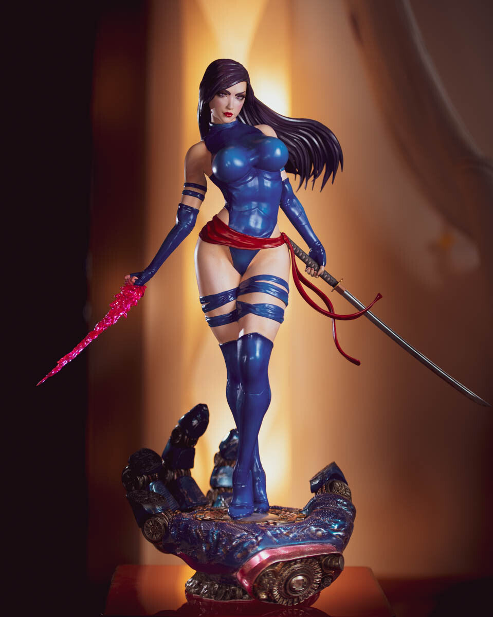 1400 Psylocke - X-men - STL 3D Print Files