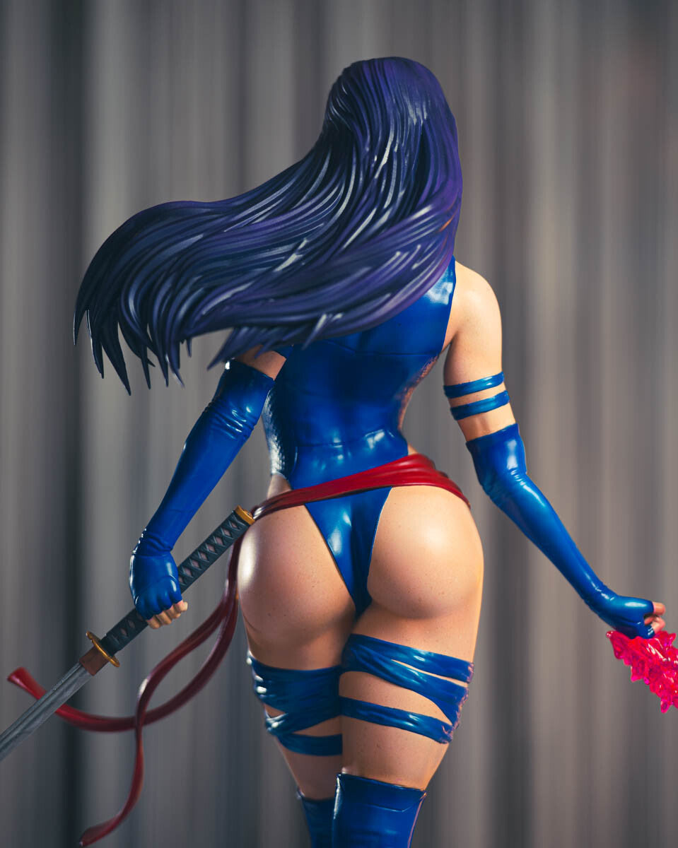 1400 Psylocke - X-men - STL 3D Print Files