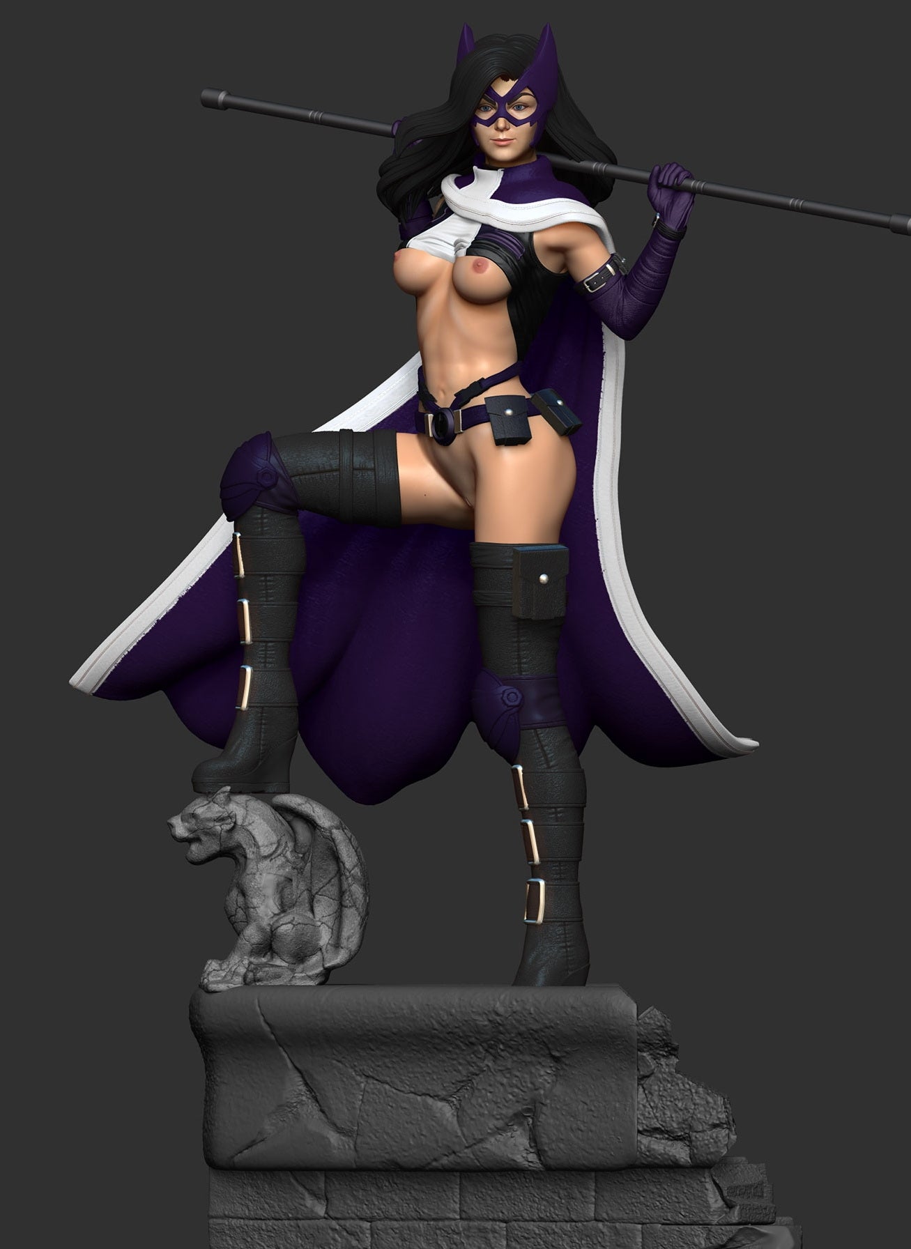 1484 Huntress NSFW - STL 3D Print Files