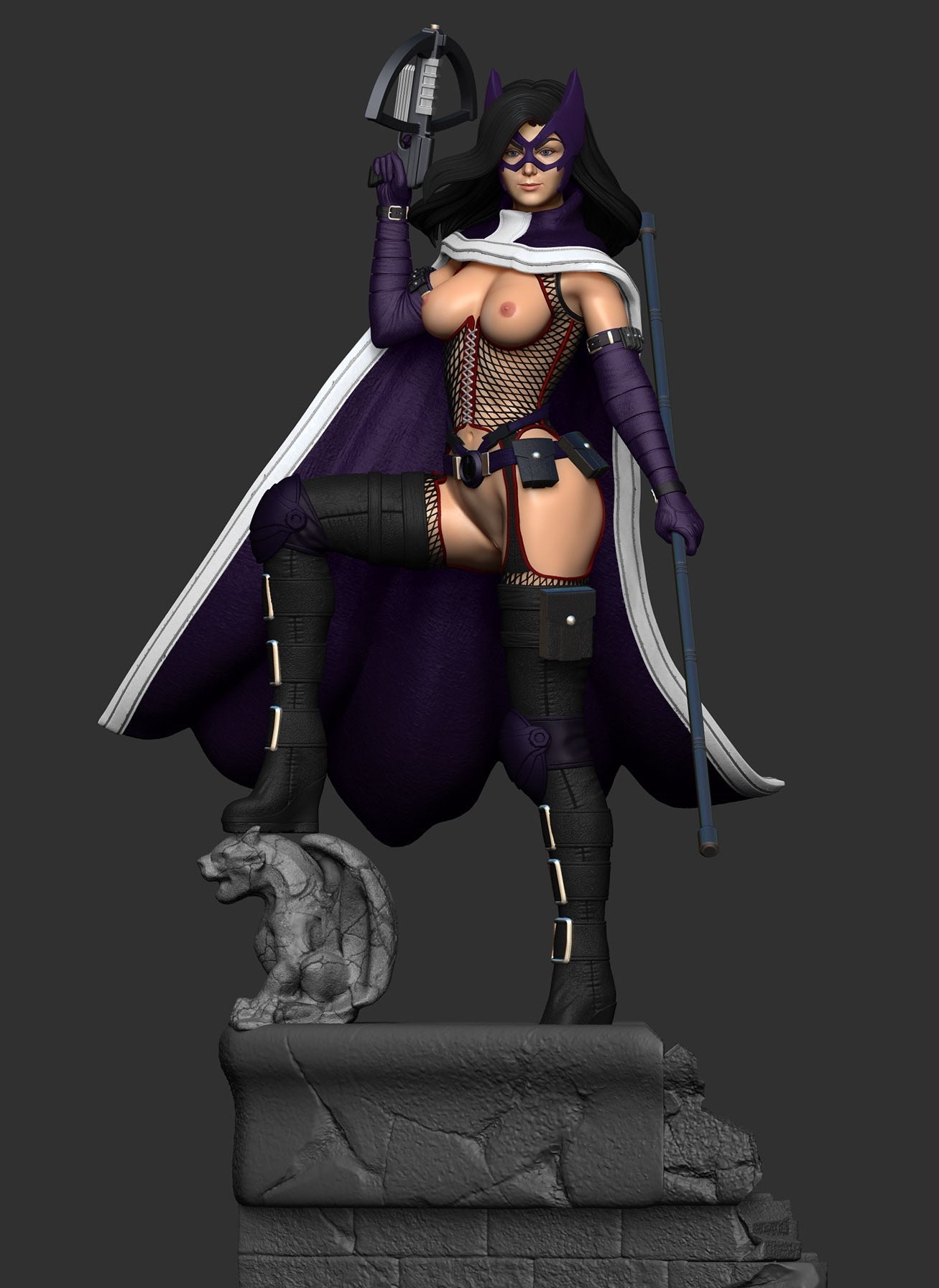 1484 Huntress NSFW - STL 3D Print Files