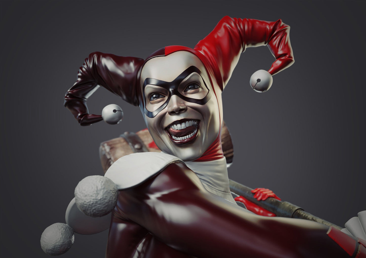 1429 Harley Quinn Comic - DC Comics - STL 3D Print Files