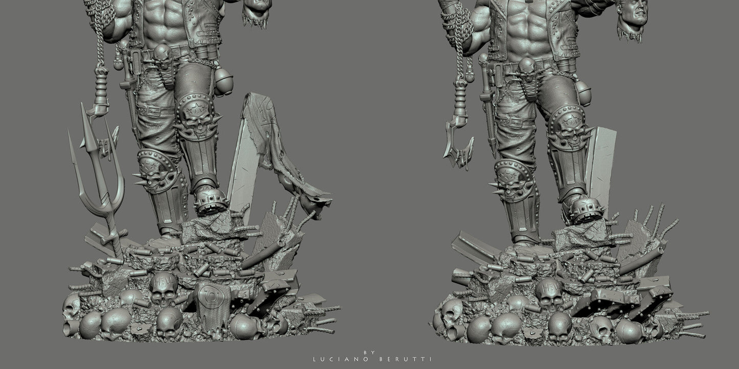 Lobo - DC Comics - STL 3D Print Files