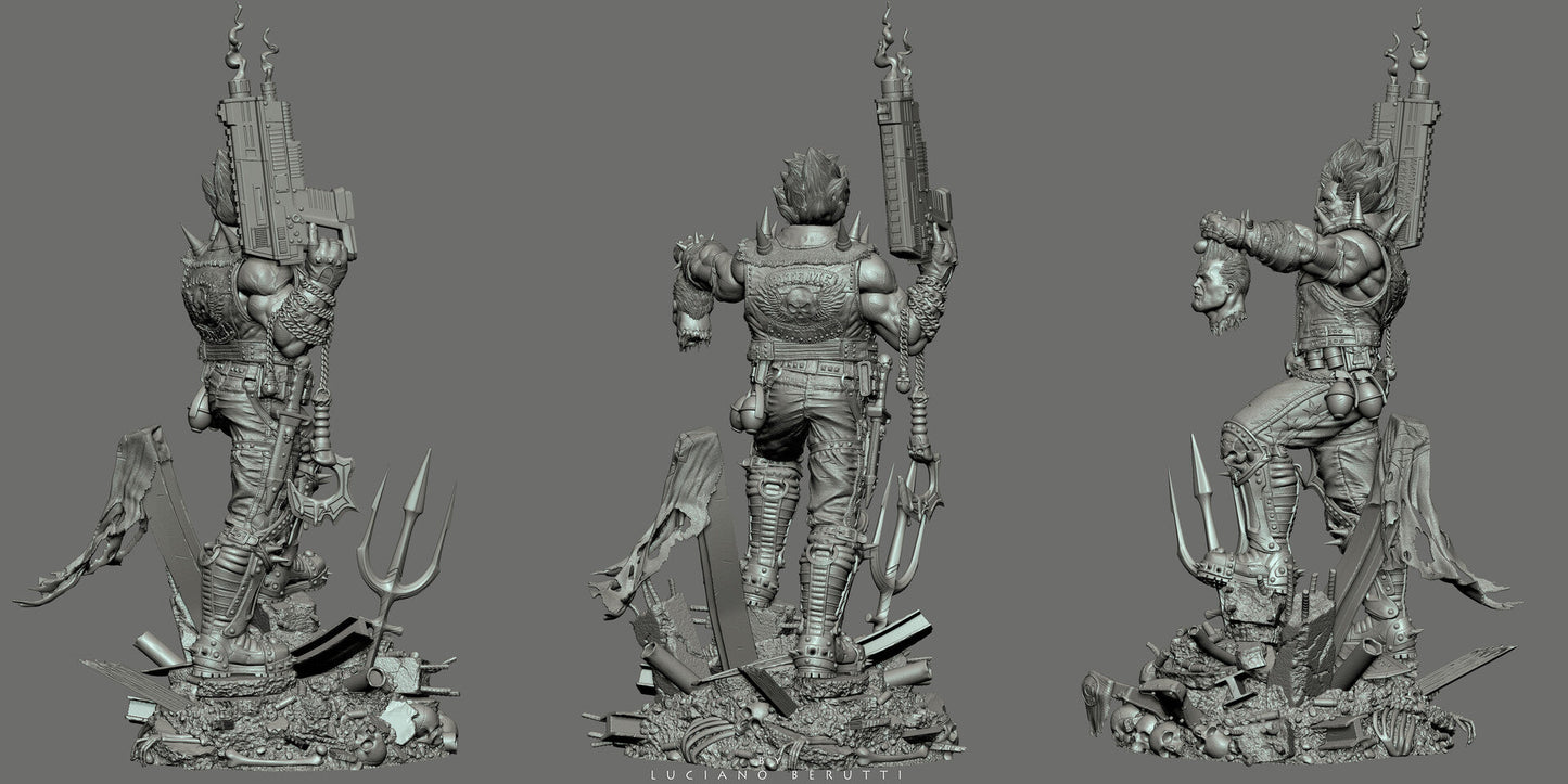 Lobo - DC Comics - STL 3D Print Files