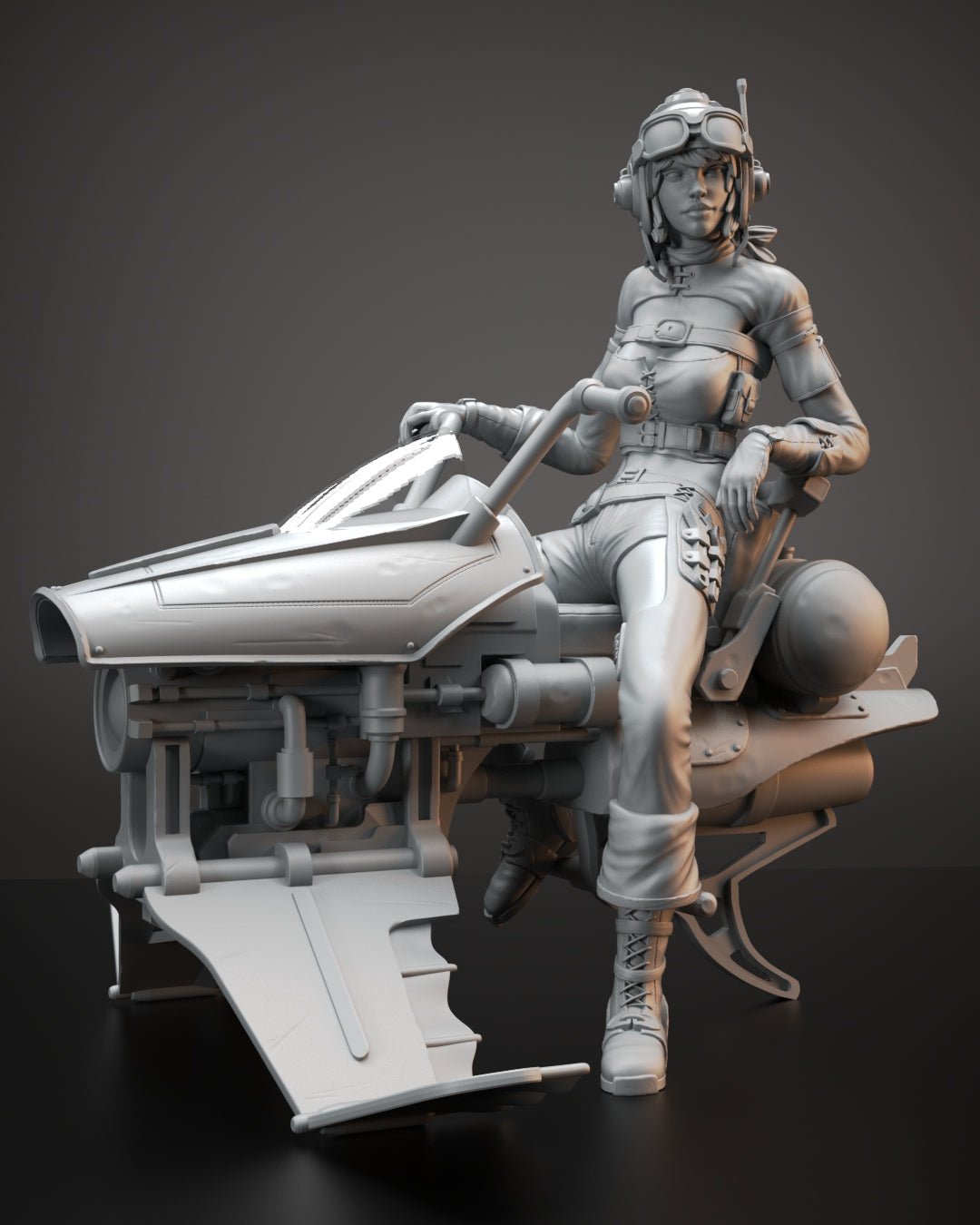 Lybbia the Engineer - STL 3D Print Files