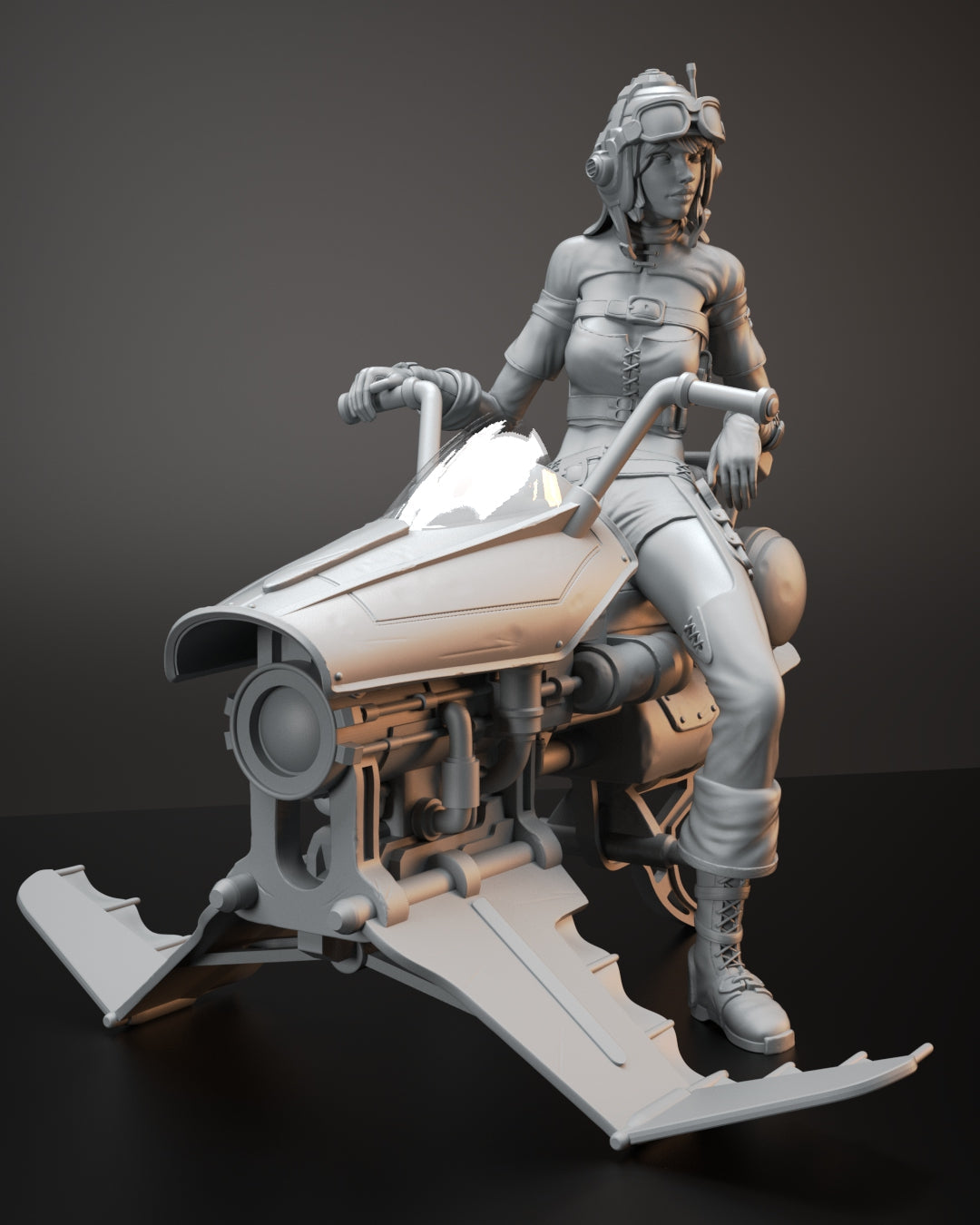 Lybbia the Engineer - STL 3D Print Files